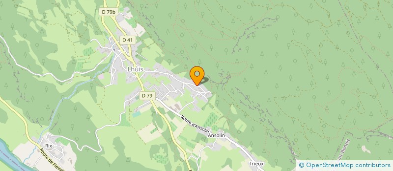 localisation de l'entreprise AMICALE DE CERIN-MARCHAMP - LES AMIS DES DINOSAURES à MARCHAMP
