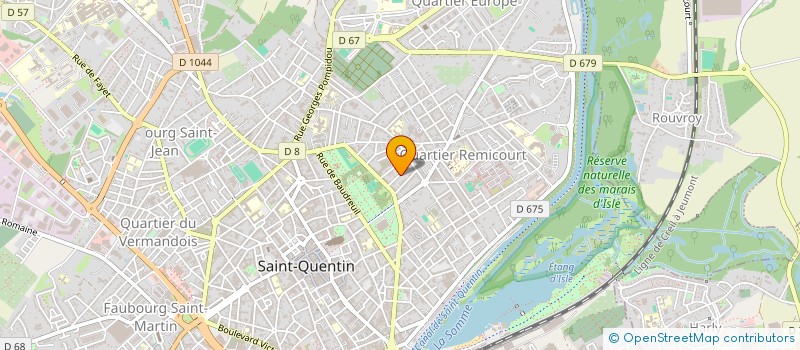 localisation de l'entreprise AMICALE DE CEUX DE VERDUN à SAINT-QUENTIN