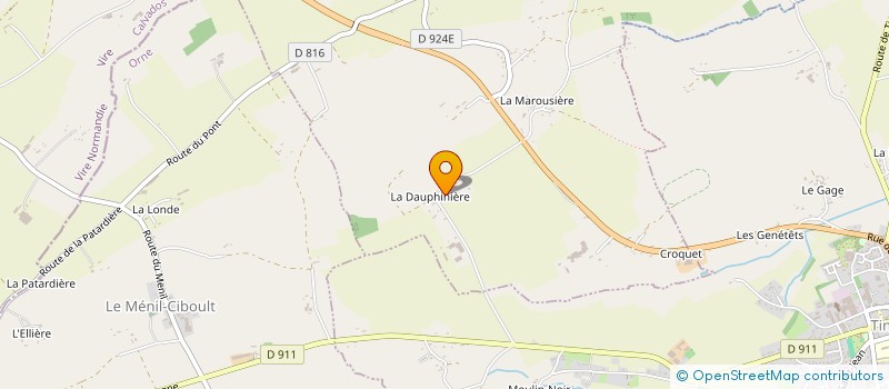 localisation de l'entreprise AMICALE DE CHASSE à ST QUENTIN LES CHARDONNETS