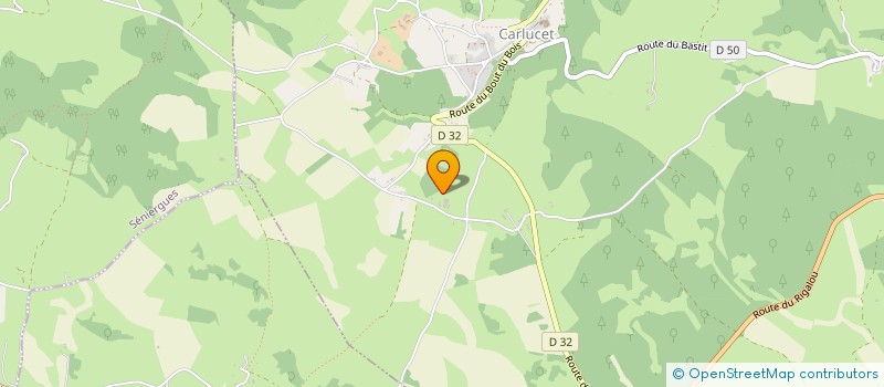 localisation de l'entreprise AMICALE DE CHASSE DE CARLUCET  CARLUCET