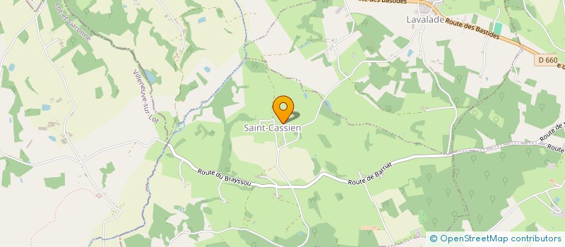 localisation de l'entreprise AMICALE DE CHASSE DE SAINT MARCORY ET SAINT AVIT RIVIERE  ST AVIT RIVIERE