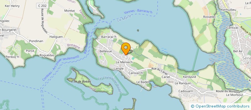 localisation de l'entreprise AMICALE DE CHASSE DE SENE à SENE