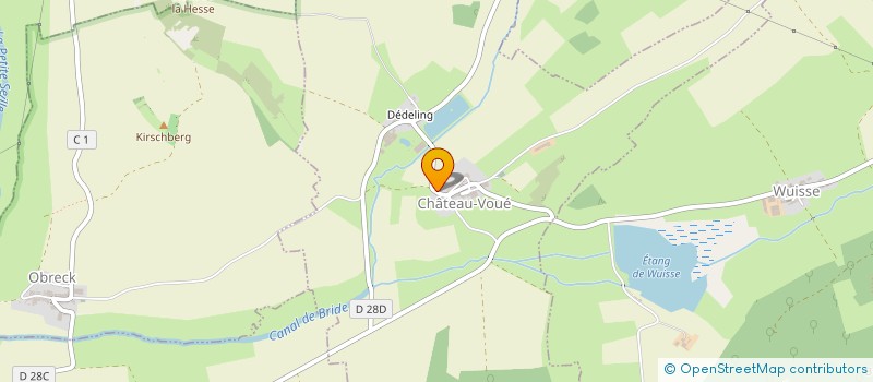 localisation de l'entreprise AMICALE DE CHATEAU-VOUE  CHATEAU-VOUE