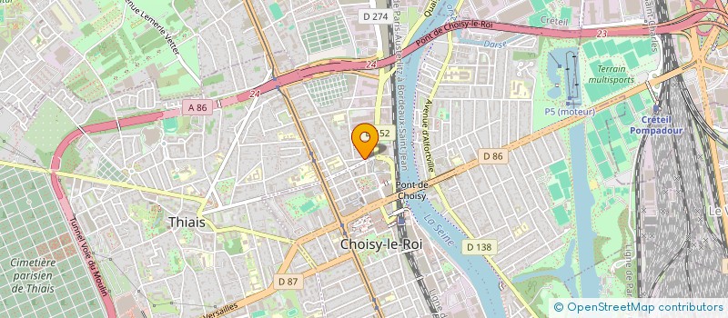 localisation de l'entreprise AMICALE DE CHATEAUBRIANT à CHOISY-LE-ROI