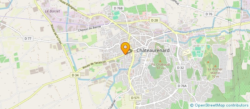 localisation de l'entreprise AMICALE DE CHATO à CHATEAURENARD
