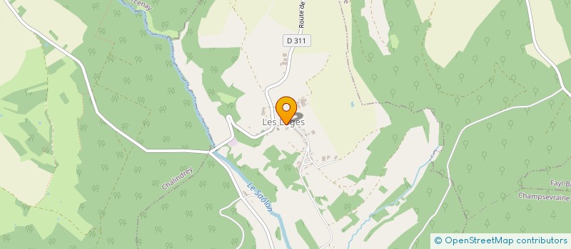 localisation de l'entreprise AMICALE DE CHAUMONDEL à PISSELOUP