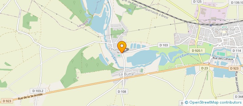 localisation de l'entreprise AMICALE DE CHUISNE à CHUISNES