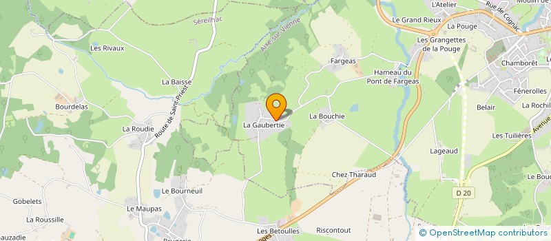 localisation de l'entreprise AMICALE DE CREATION & ANIMATION MUSICALE à AIXE-SUR-VIENNE