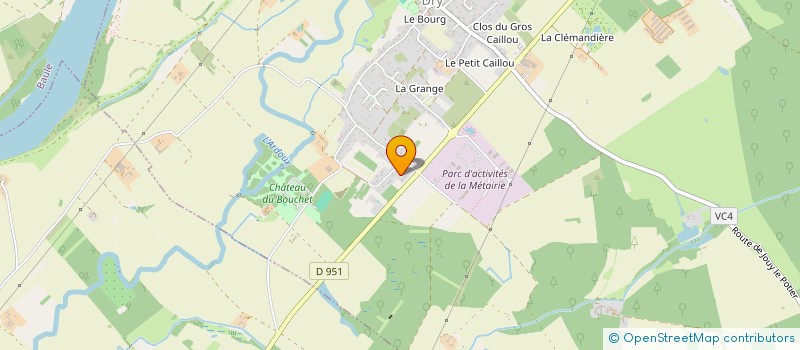 localisation de l'entreprise AMICALE DE DRY à DRY