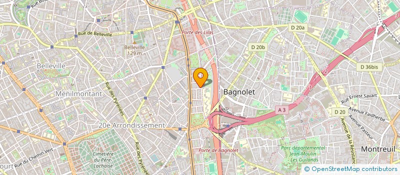 localisation de l'entreprise AMICALE DE FRANCE  PARIS