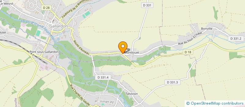 localisation de l'entreprise AMICALE DE GALLARDON à GALLARDON