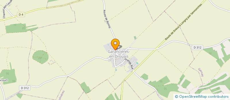 localisation de l'entreprise AMICALE DE GARANCIERES EN DROUAIS à GARANCIERES-EN-DROUAIS
