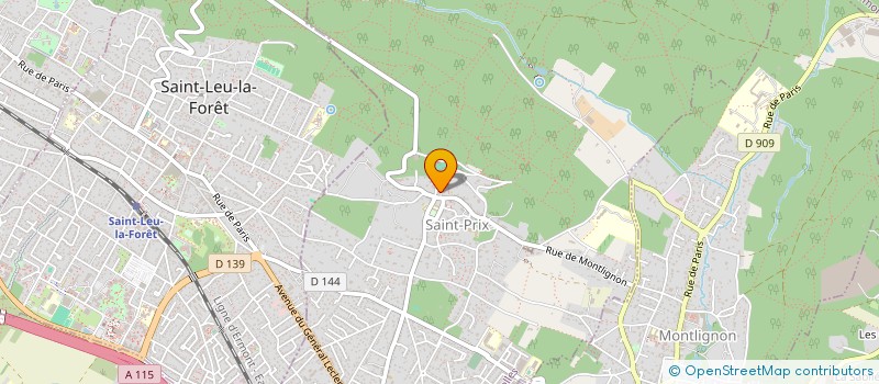 localisation de l'entreprise AMICALE DE L'ABBADIE à SAINT-PRIX