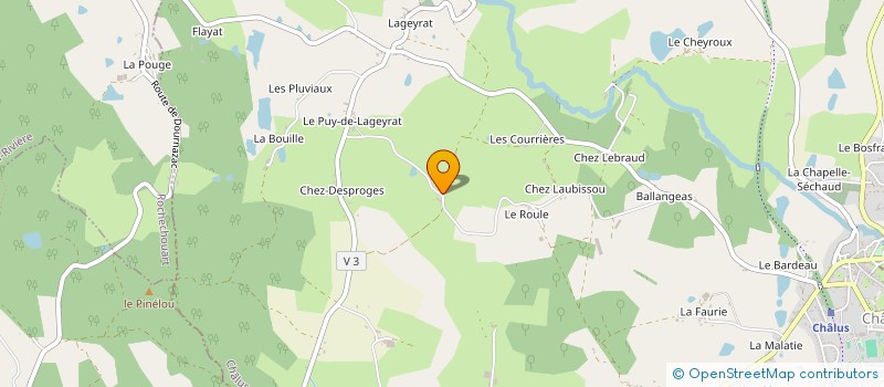 localisation de l'entreprise AMICALE DE L'AGE D'OR à LES CARS