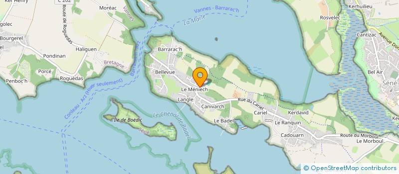 localisation de l'entreprise AMICALE DE L'ECOLE CLAUDE AVELINE à SENE