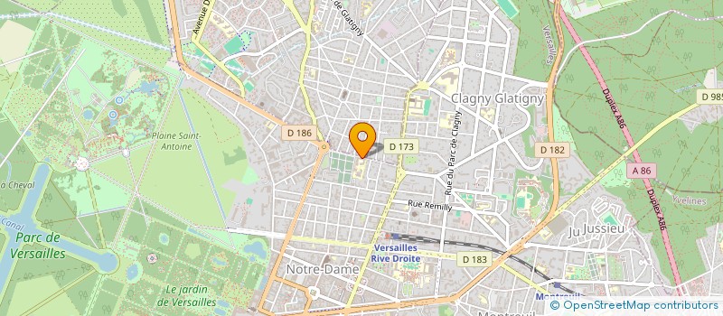 localisation de l'entreprise AMICALE DE L'ECOLE DE BANGE à VERSAILLES