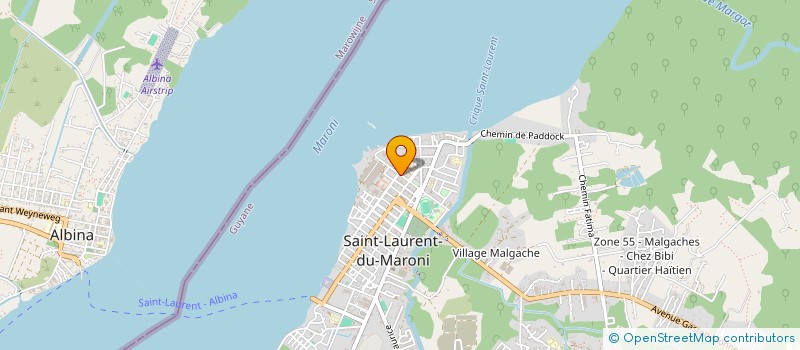 localisation de l'entreprise AMICALE DE L'ECOLE GIFFARD à SAINT-LAURENT-DU-MARONI