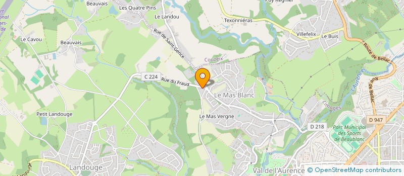 localisation de l'entreprise AMICALE DE L ECOLE LEON BERLAND à LIMOGES