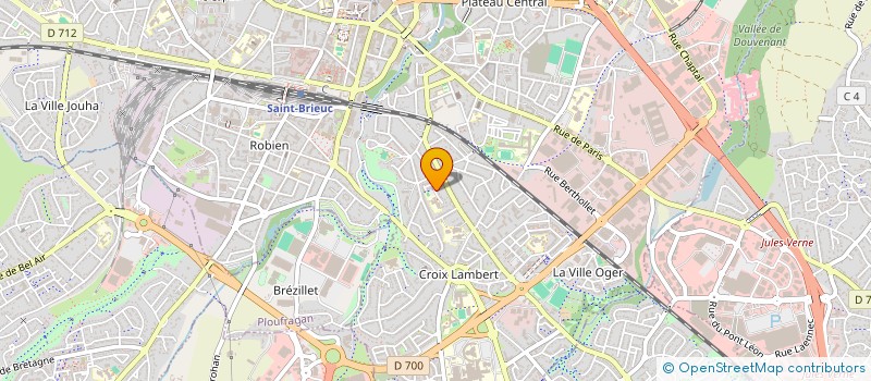 localisation de l'entreprise AMICALE DE L'ECOLE PRIMAIRE DE BEAUVALLON à SAINT-BRIEUC