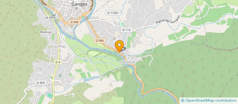 localisation de l'entreprise AMICALE DE L ECOLE PUBLIQUE à GANGES