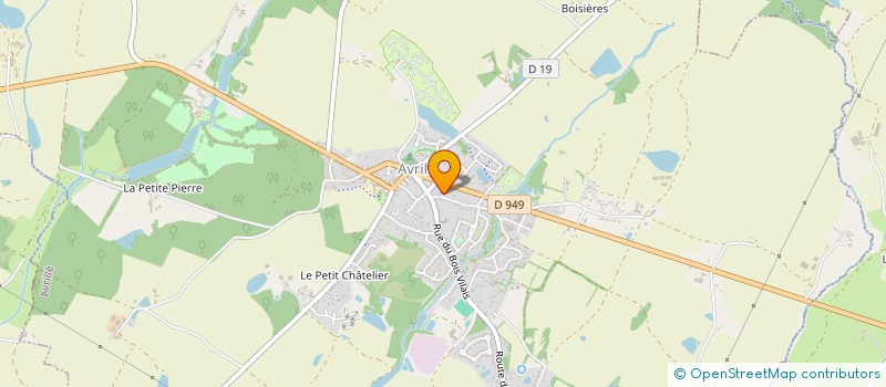 localisation de l'entreprise AMICALE DE L ECOLE PUBLIQUE DE GROSBREUIL à GROSBREUIL