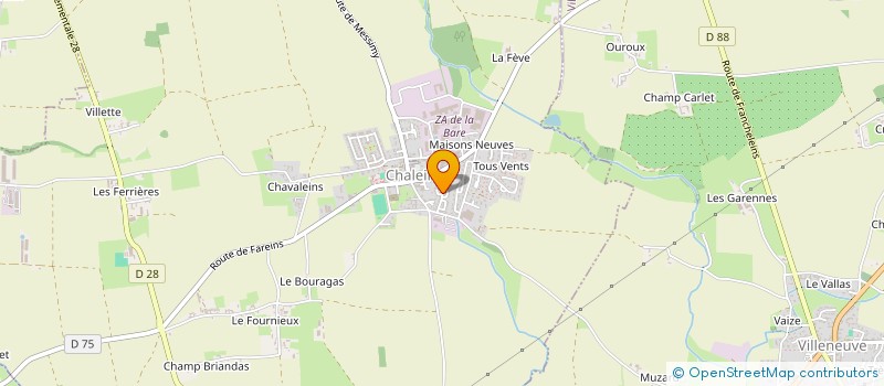 localisation de l'entreprise AMICALE DE L'ECOLE PUBLIQUE DE SAVIGNEUX  SAVIGNEUX