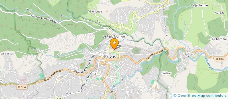 localisation de l'entreprise AMICALE DE L'EDSR 07 à PRIVAS