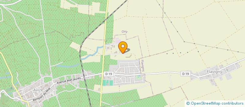 localisation de l'entreprise AMICALE DE L'EHPAD AUGE COLIN D'AVIZE  AVIZE