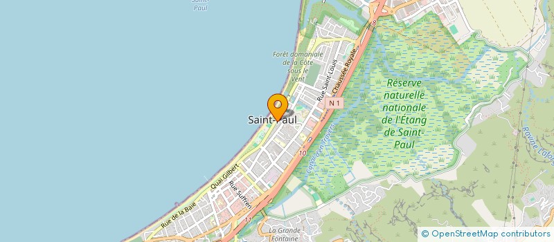 localisation de l'entreprise AMICALE DE L'ETANG à SAINT-PAUL