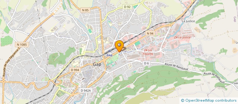 localisation de l'entreprise AMICALE DE L'INSPECTION ACADEMIQUE DES HAUTES-ALPES  GAP