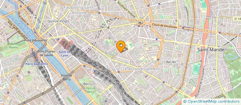 localisation de l'entreprise AMICALE DE LA 23EME CIN BRAVO  PARIS