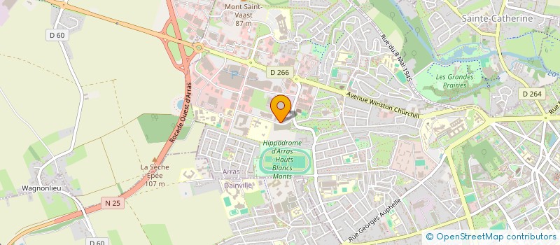 localisation de l'entreprise AMICALE DE LA BIBLE à ARRAS