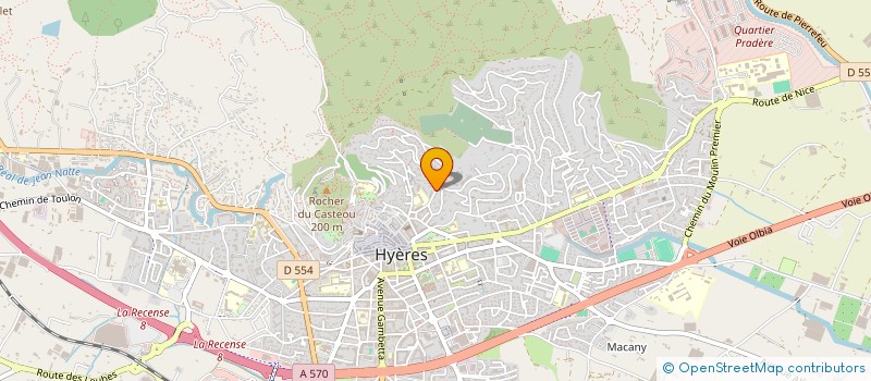 localisation de l'entreprise AMICALE DE LA BONNE ENTENTE à HYERES