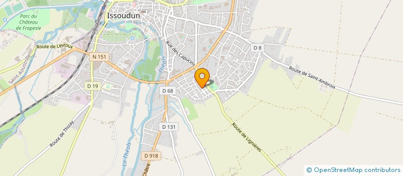 localisation de l'entreprise AMICALE DE LA CLASSE 6O 6I à ISSOUDUN
