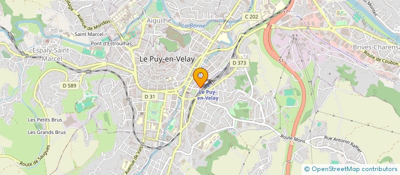 localisation de l'entreprise AMICALE DE LA CLASSE 84 à LE PUY-EN-VELAY