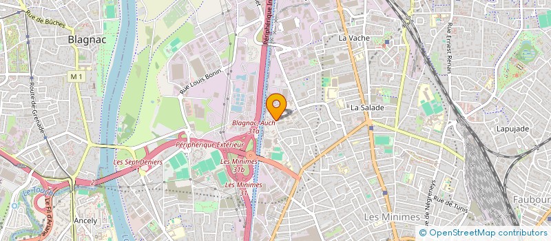 localisation de l'entreprise AMICALE DE LA COMPAGNIE DEPARTEMENTALE D'INTERVENTION DE LA HAUTE GARONNE à TOULOUSE