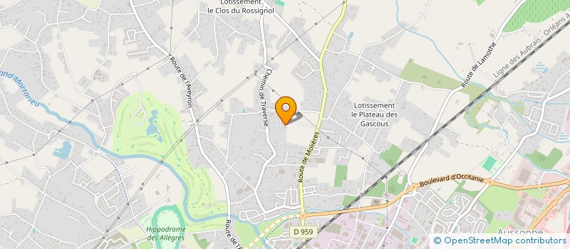 localisation de l'entreprise AMICALE DE LA CRS 84  MONTAUBAN