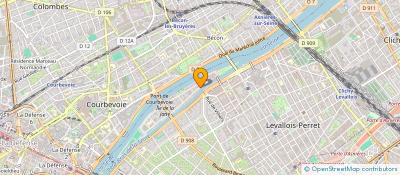 localisation de l'entreprise AMICALE DE LA GRANDE JATTE à NEUILLY-SUR-SEINE
