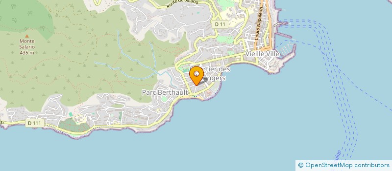 localisation de l'entreprise AMICALE DE LA MUSICALE MUNICIPALE D AJACCIO à AJACCIO