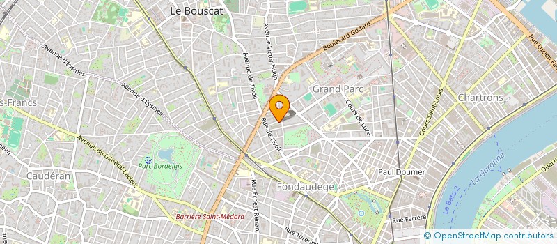 localisation de l'entreprise AMICALE DE LA PARITE SOCIAL 33  BORDEAUX