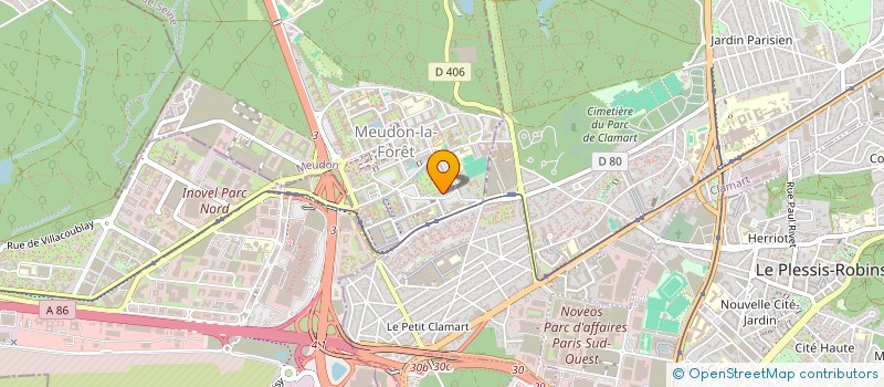 localisation de l'entreprise AMICALE DE LA PHOTO à MEUDON