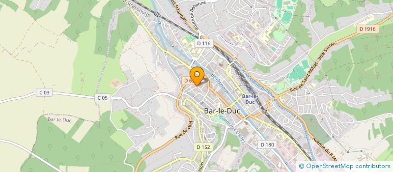 localisation de l'entreprise AMICALE DE LA POLICE à BAR-LE-DUC