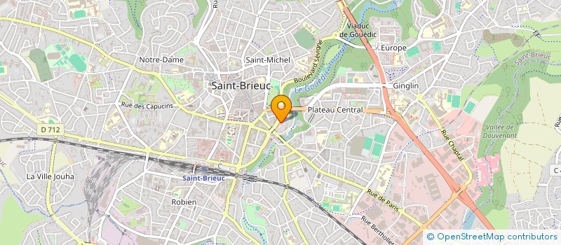 localisation de l'entreprise AMICALE DE LA POLICE à SAINT-BRIEUC