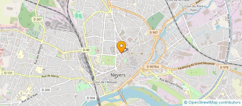 localisation de l'entreprise AMICALE DE LA POLICE à NEVERS