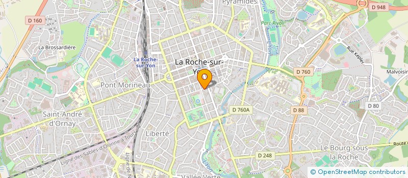 localisation de l'entreprise AMICALE DE LA POLICE 85 à LA ROCHE-SUR-YON