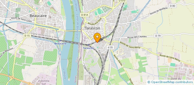 localisation de l'entreprise AMICALE DE LA POLICE DE TARASCON  TARASCON