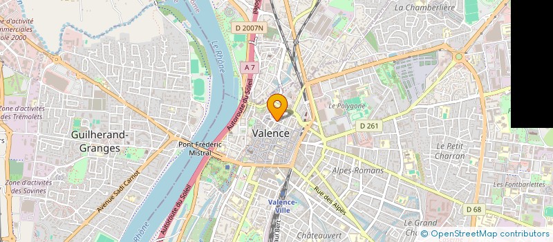 localisation de l'entreprise AMICALE DE LA POLICE DE VALENCE à VALENCE