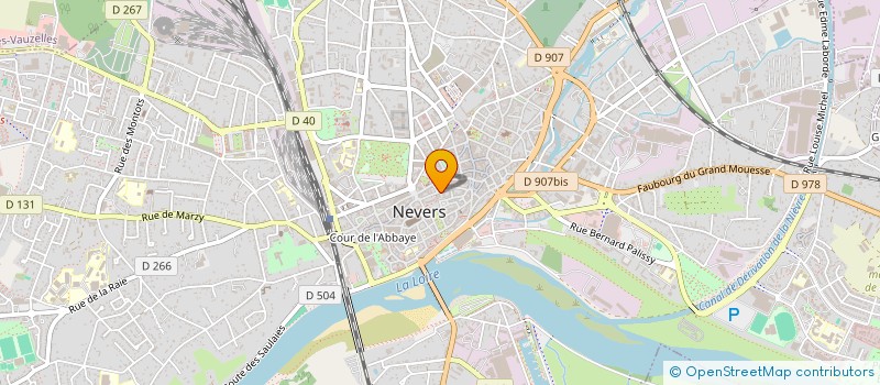 localisation de l'entreprise AMICALE DE LA POLICE MUNICIPALE NEVERS AGGLOMERATION à NEVERS