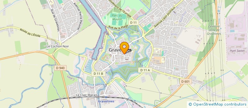 localisation de l'entreprise AMICALE DE LA POLICE NATIONALE DE GRAVELINES à GRAVELINES