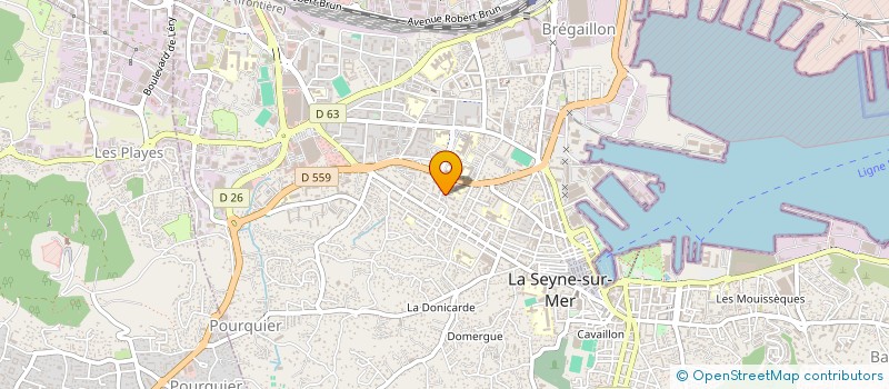 localisation de l'entreprise AMICALE DE LA POLICE SEYNOISE ET MANDREENNE à LA SEYNE-SUR-MER